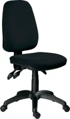 333 ASYN židle kancelářská, látka DO DORA D 02 - látka černá